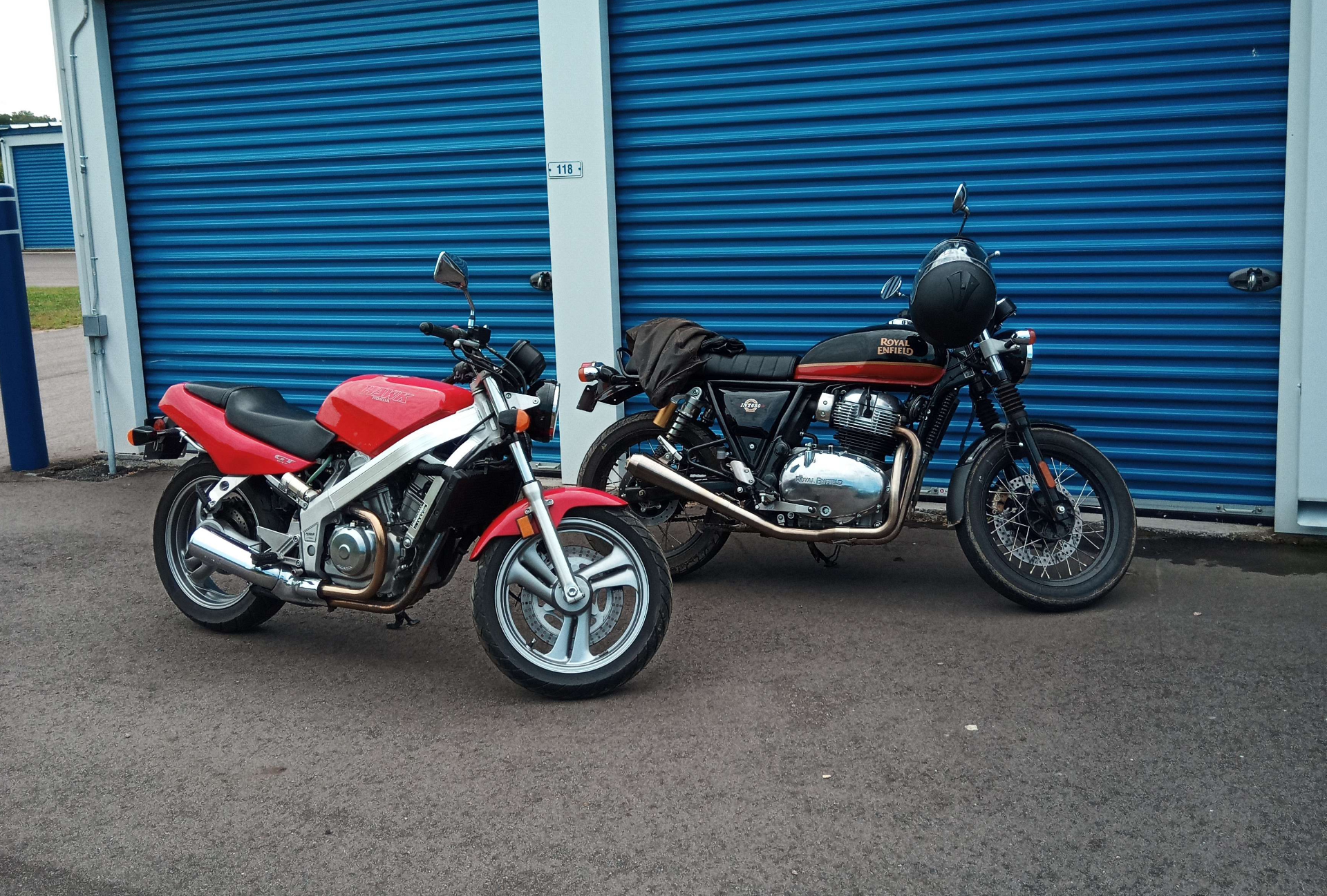 interceptor and red hawk